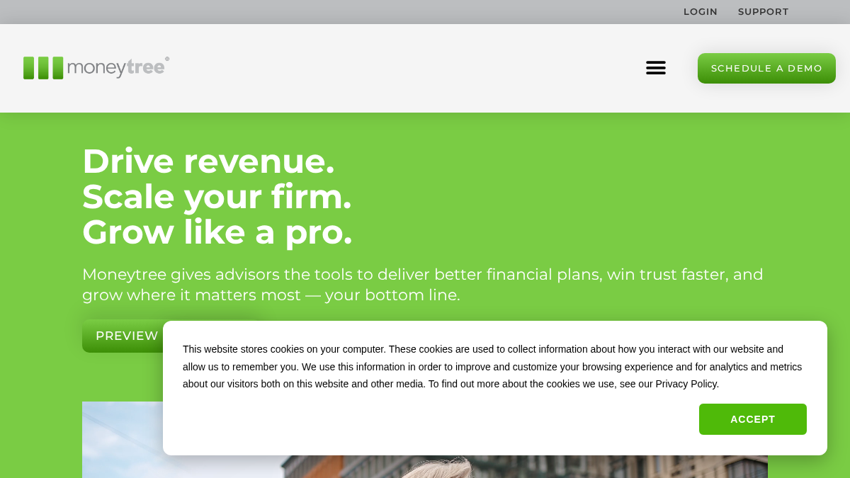 moneytree.com 官网首页截图