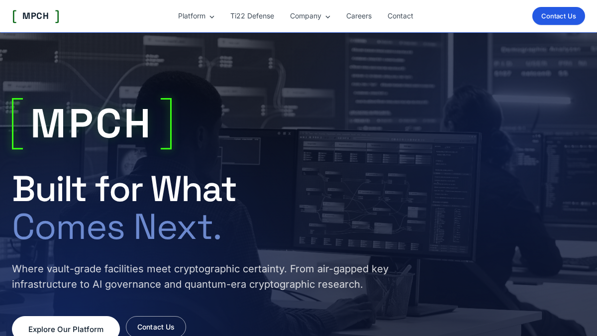 mpch.com 官网首页截图