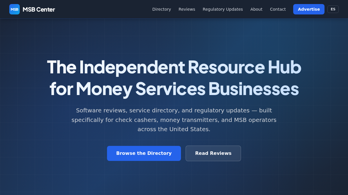msbcenter.com 官网首页截图