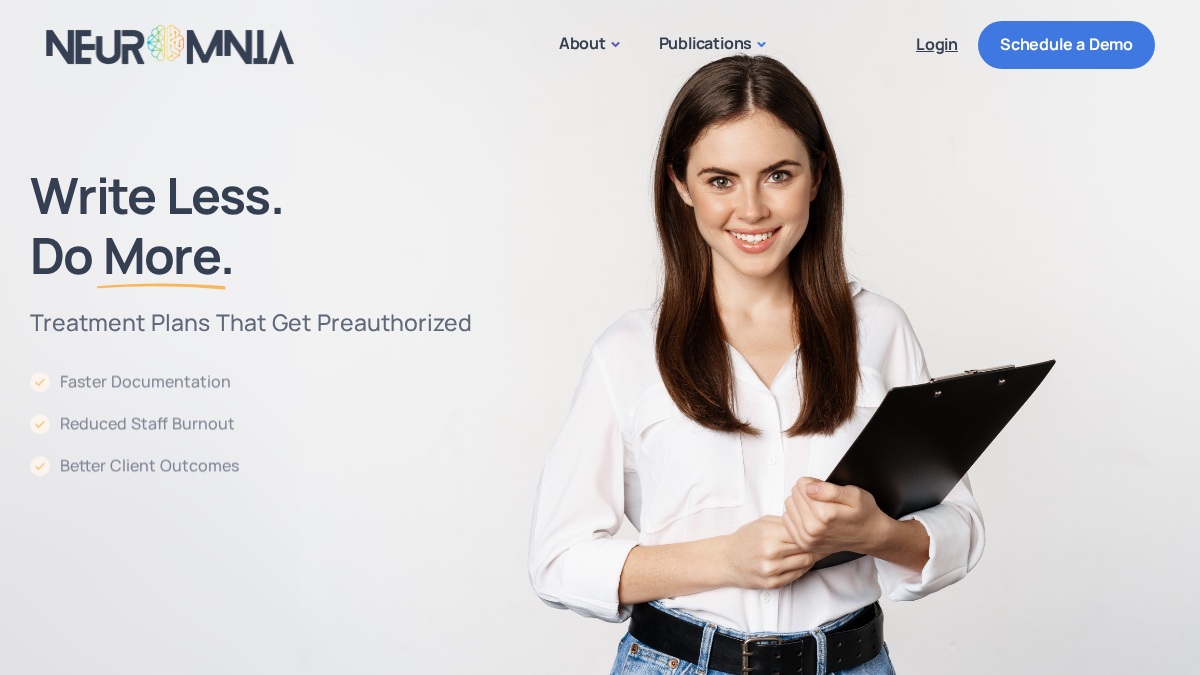 neuromnia.com 官网首页截图