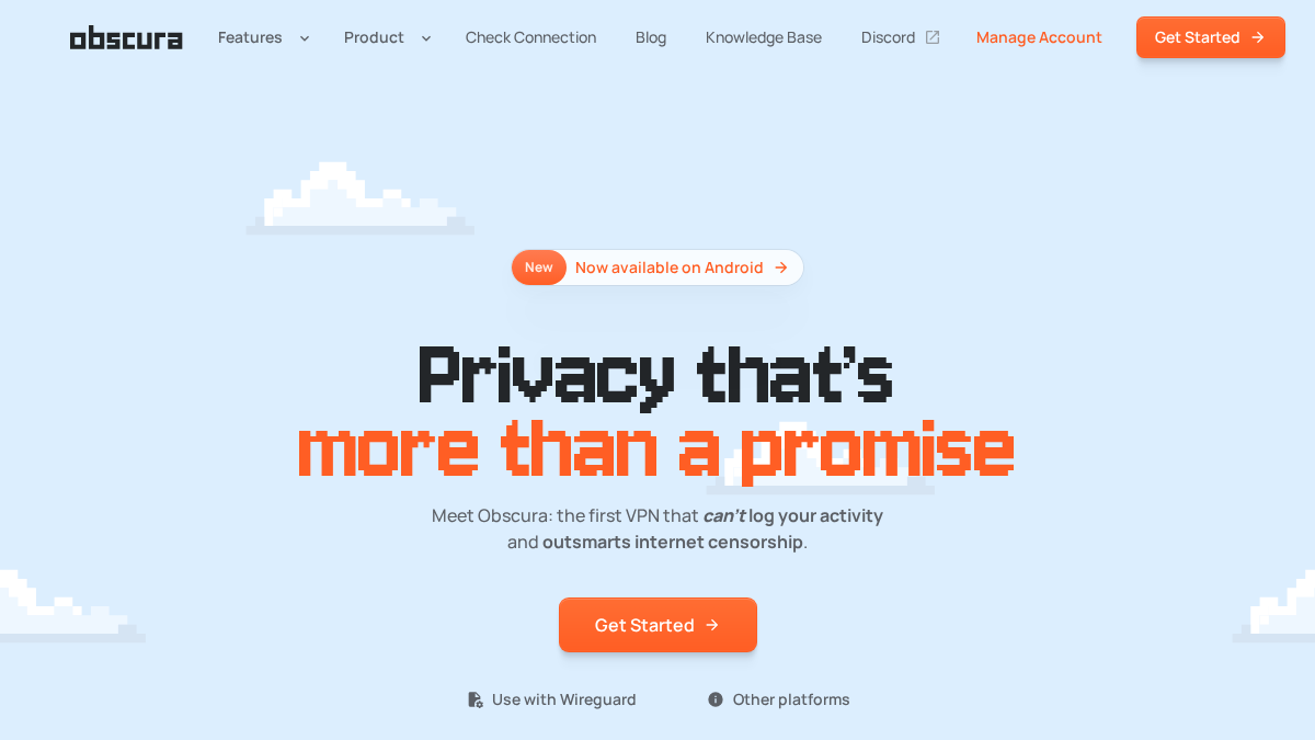 obscura.com 官网首页截图