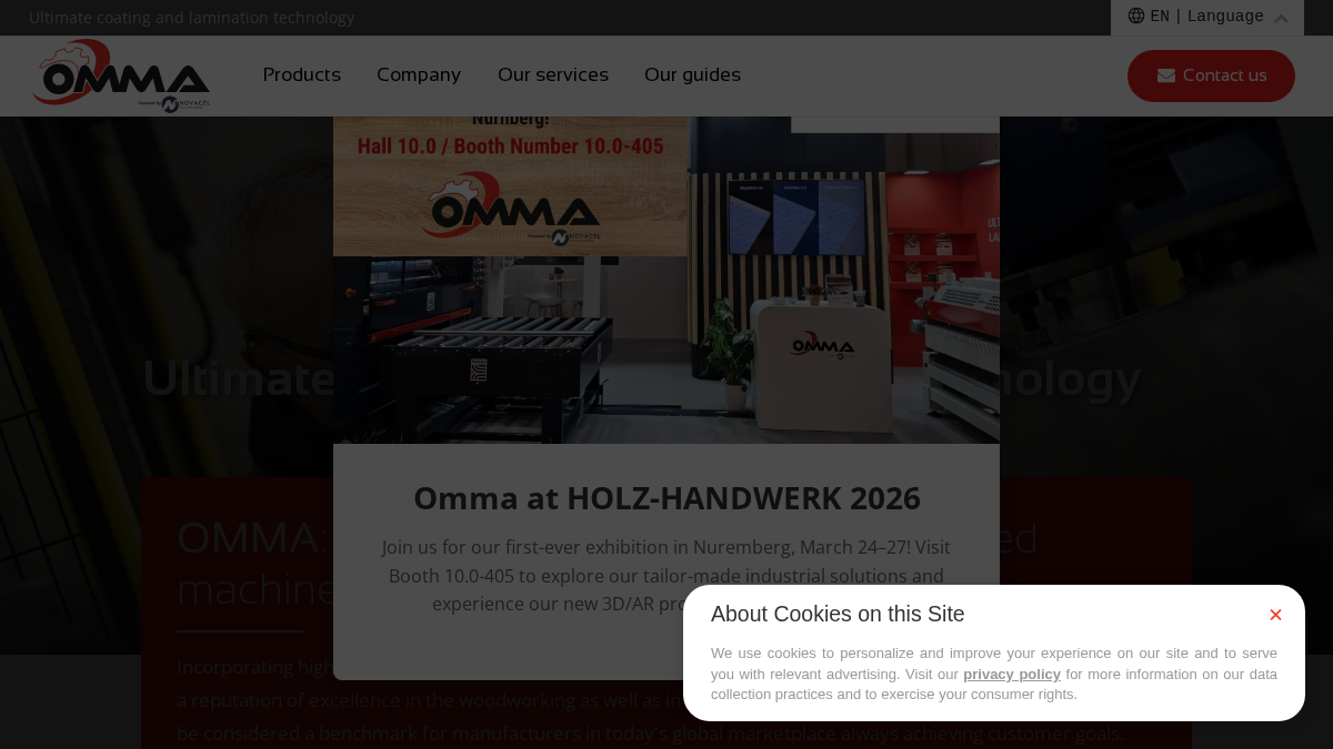 omma.com 官网首页截图
