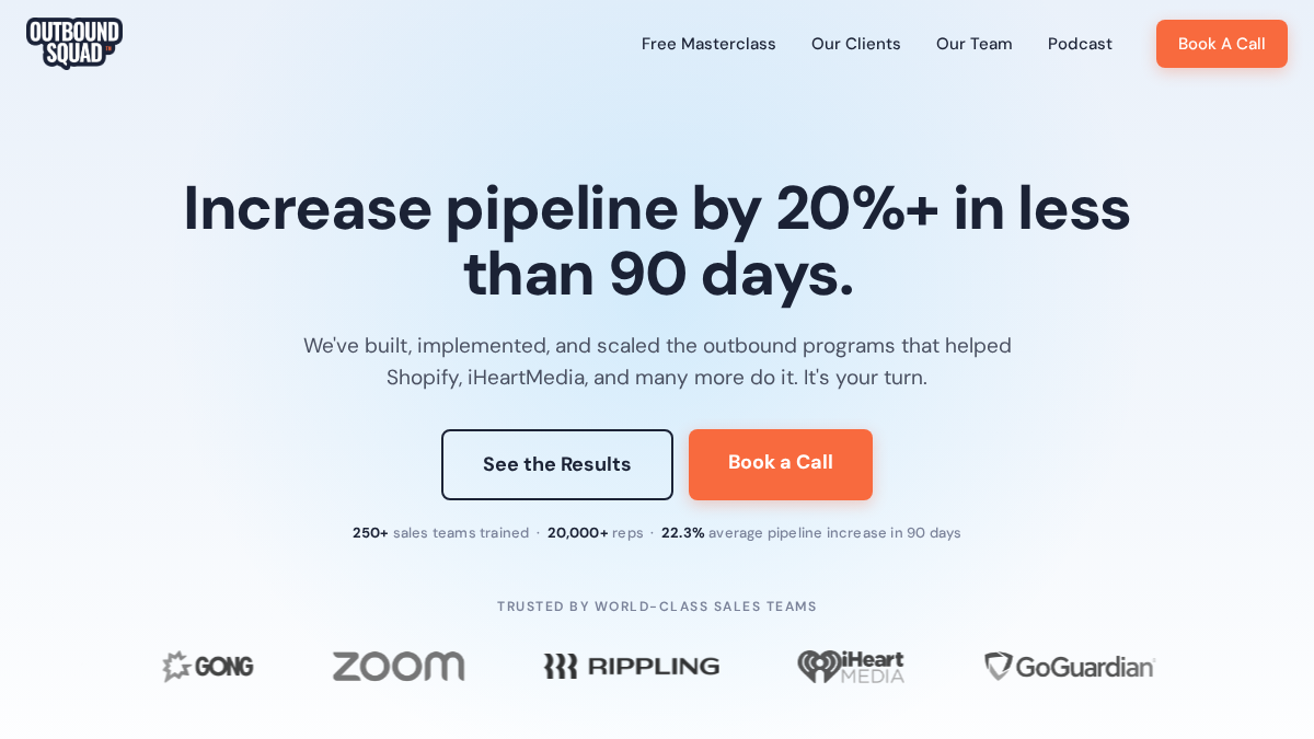 outboundsquad.com 官网首页截图