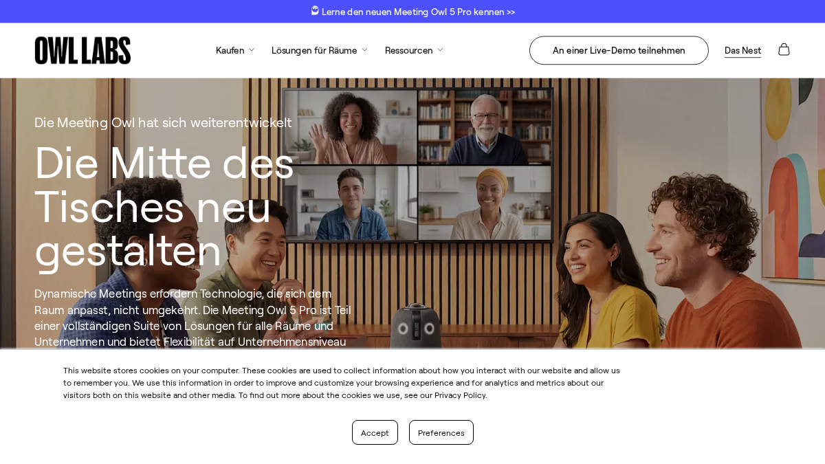 owllabs.de 官网首页截图