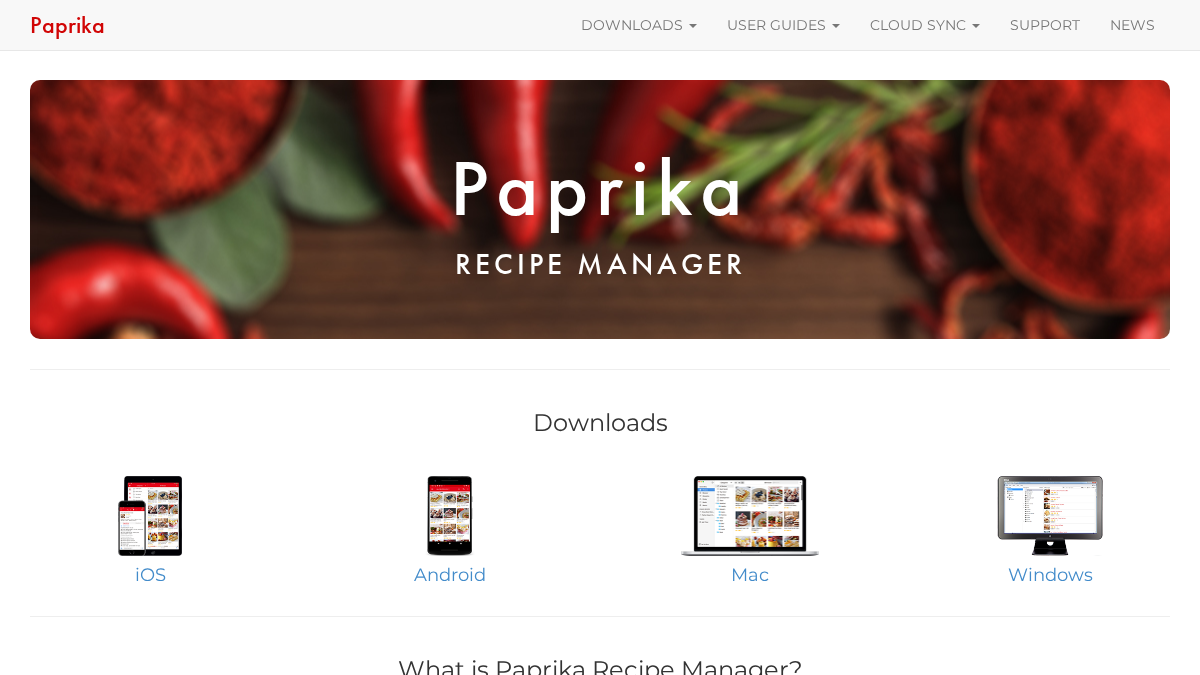 paprikaapp.com 官网首页截图