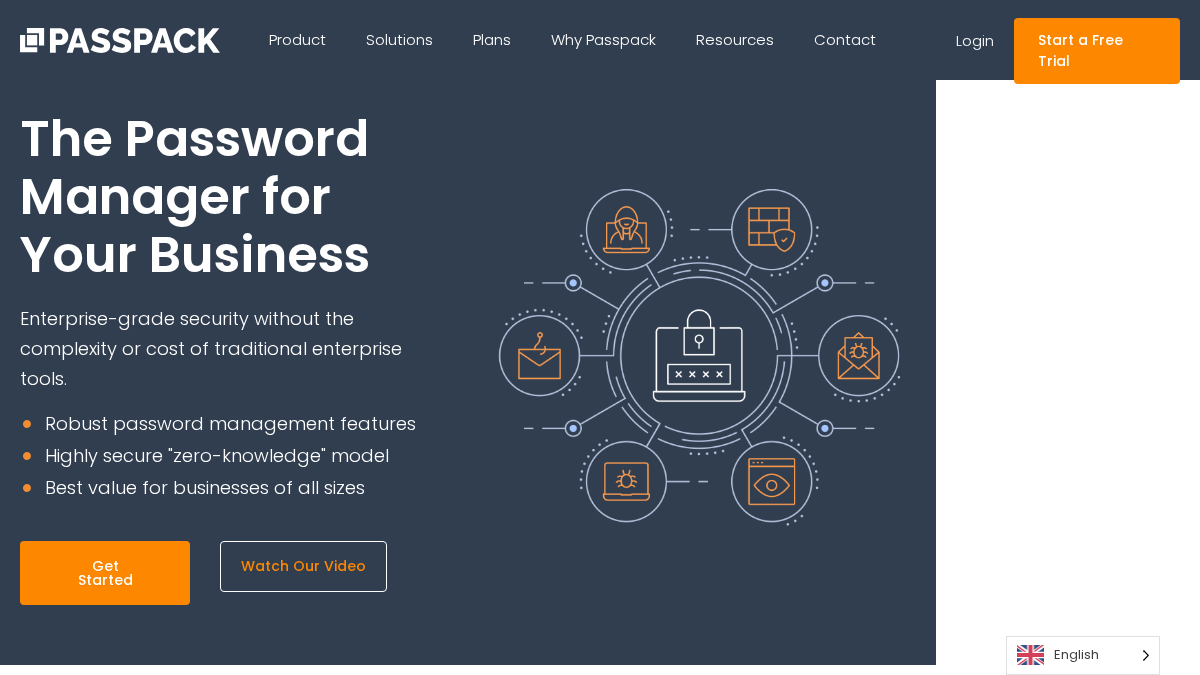 passpack.com 官网首页截图