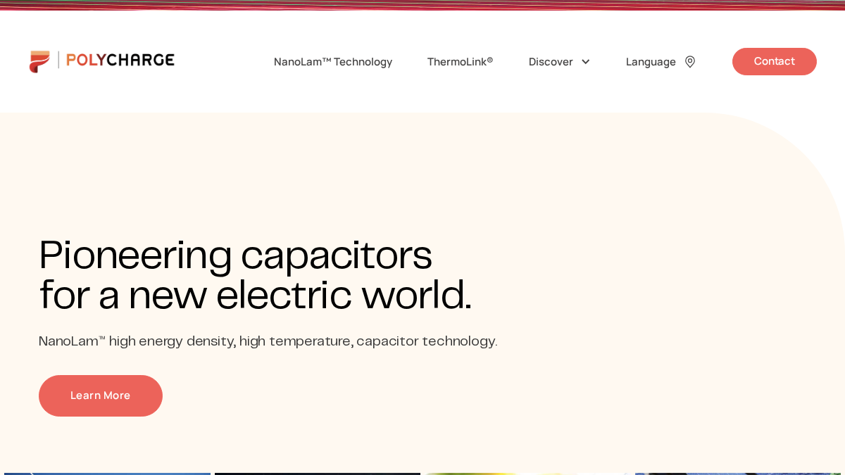 polycharge.com 官网首页截图