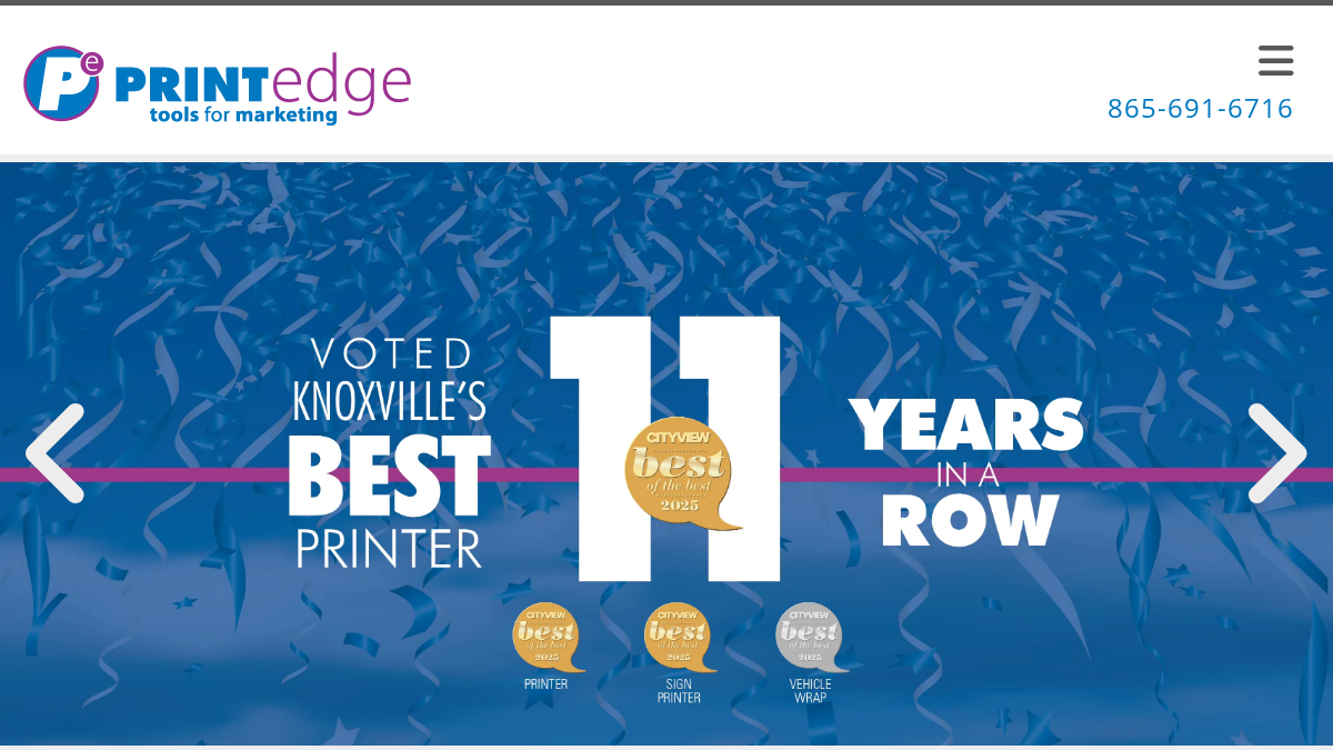 printedge.com 官网首页截图