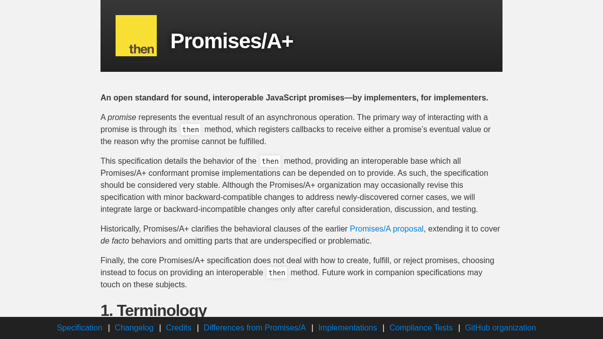promisesaplus.com 官网首页截图