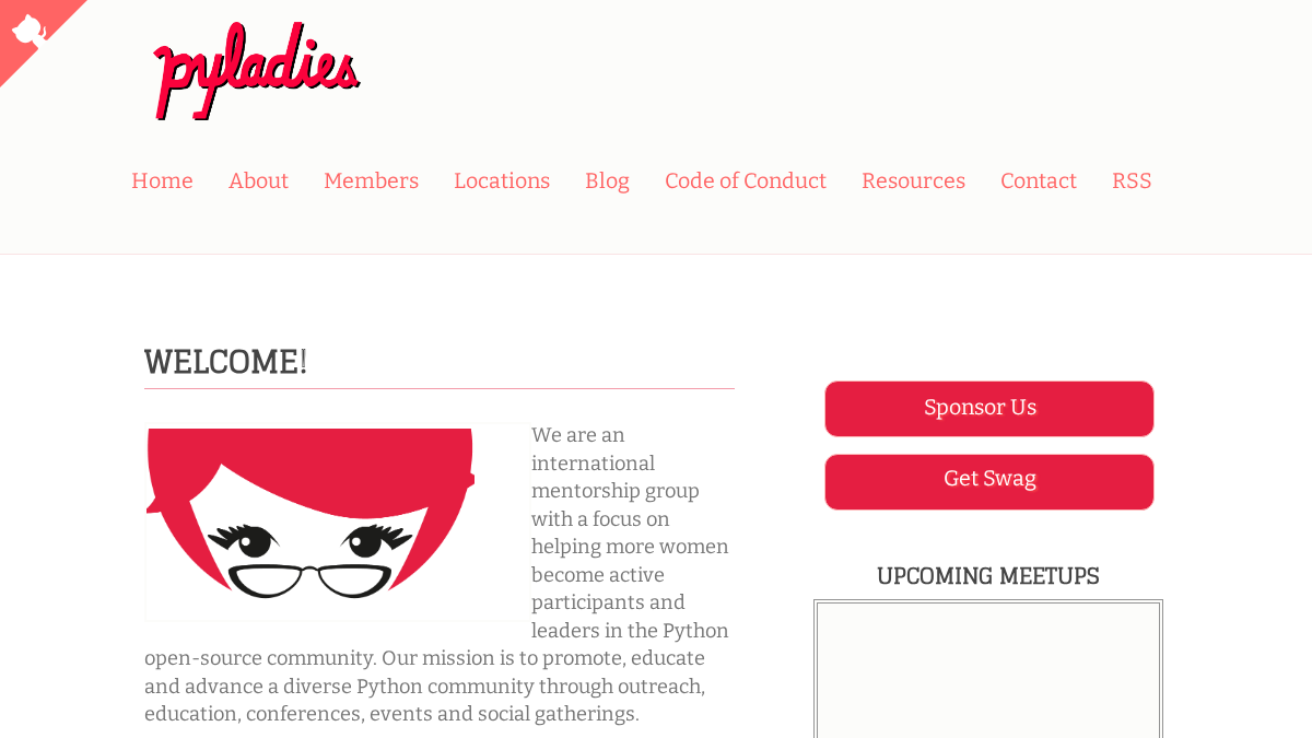 pyladies.com 官网首页截图