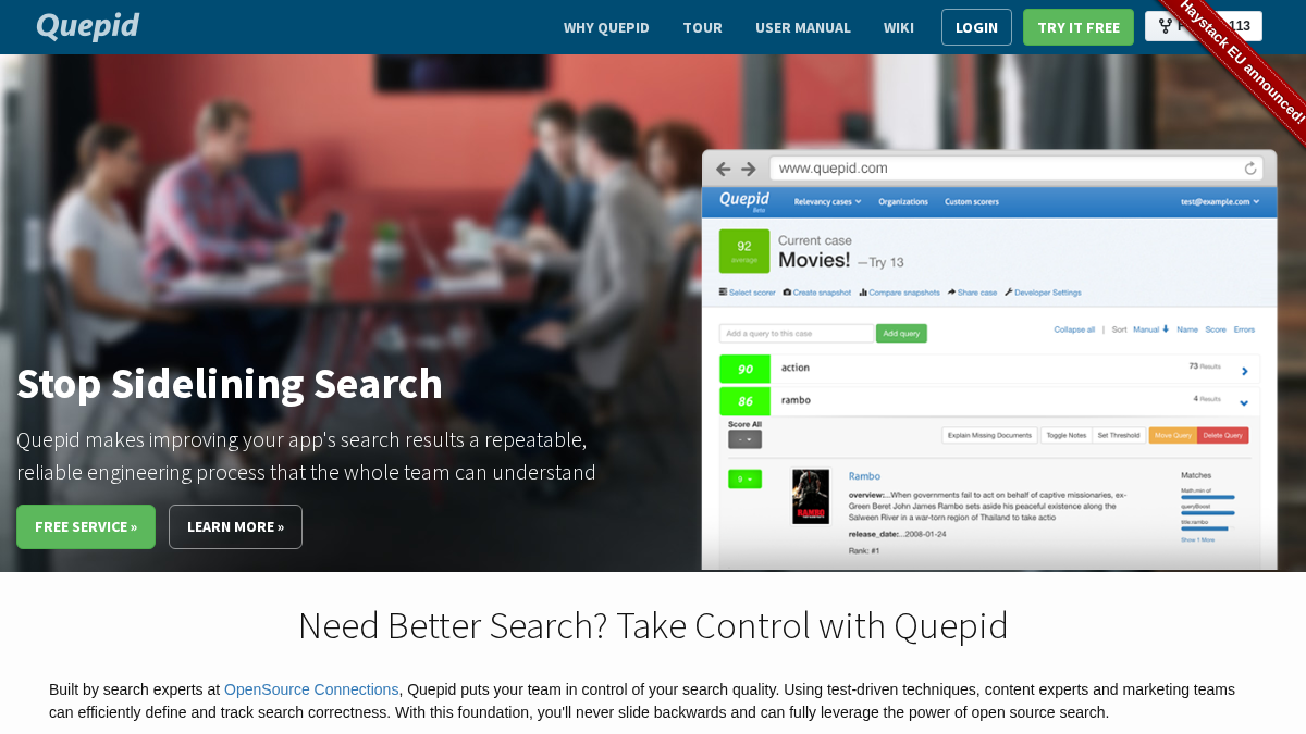 quepidapp.com 官网首页截图