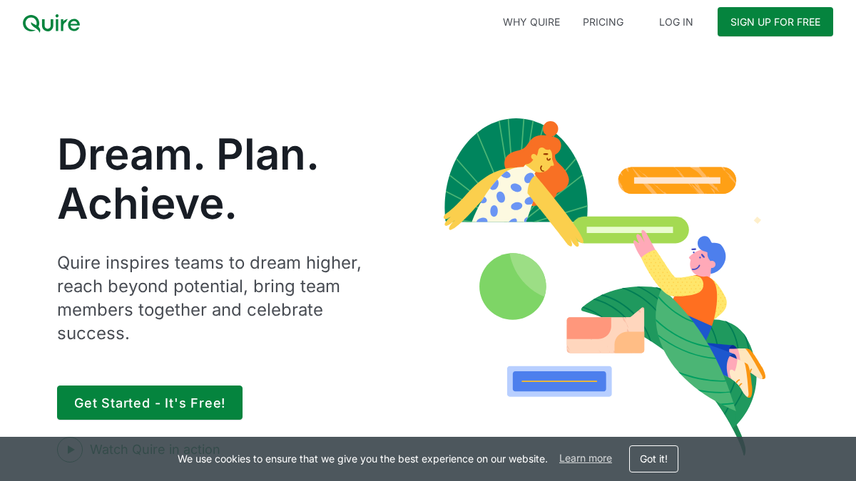quire.io 官网首页截图