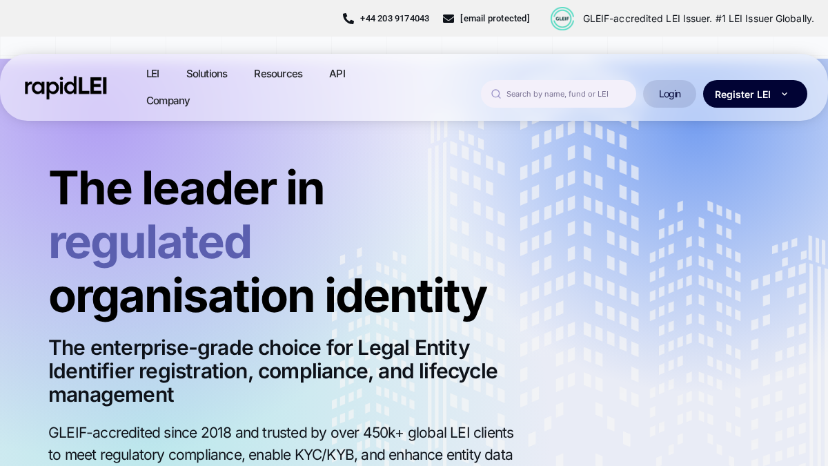 rapidlei.com 官网首页截图
