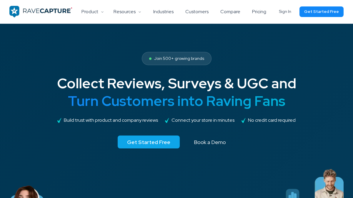 ravecapture.com 官网首页截图