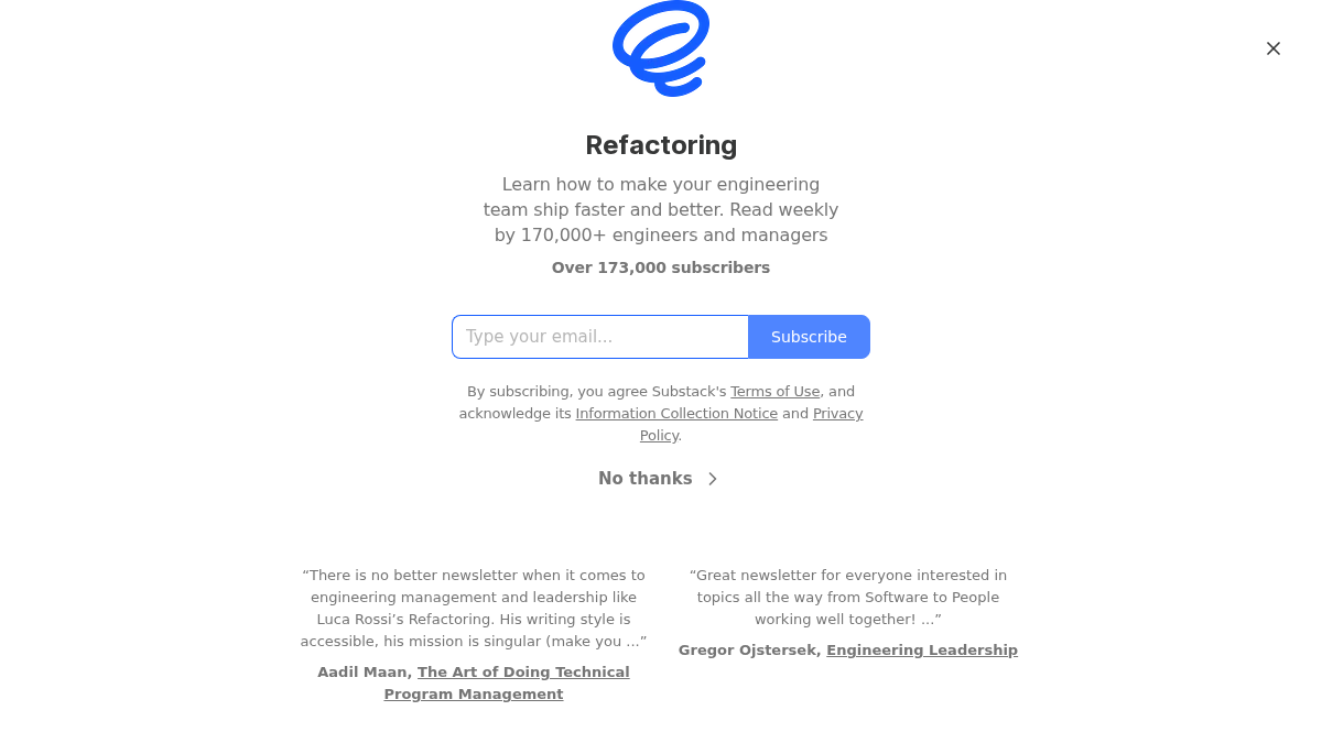 refactoring.fm 官网首页截图