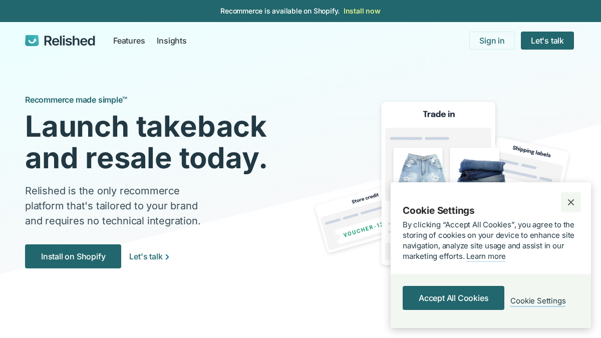 relished.co 官网首页截图