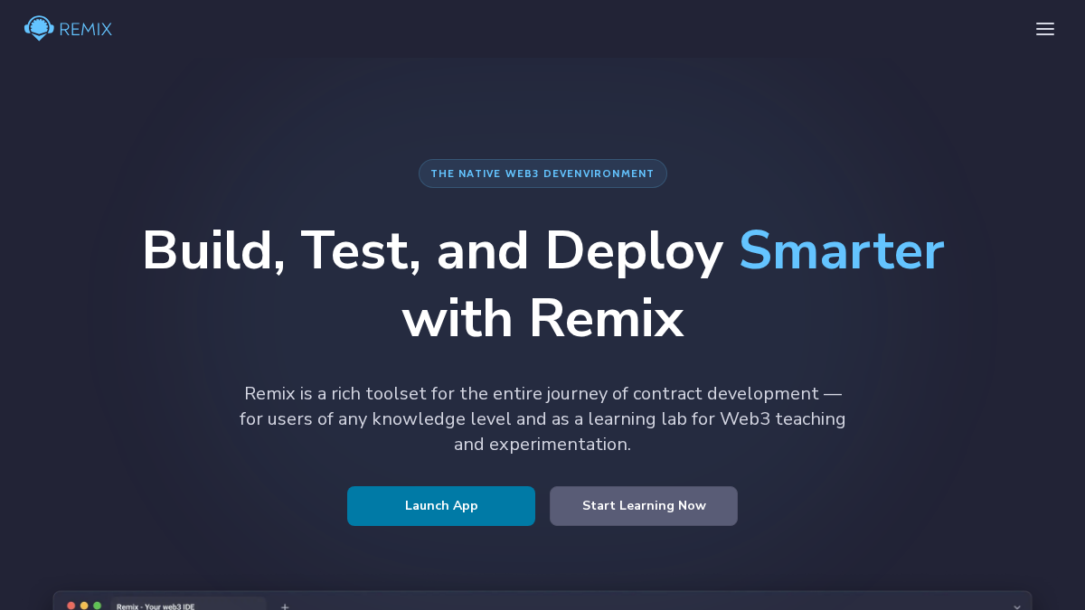 remix.live 官网首页截图