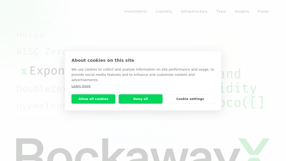 rockawayx.com 官网首页截图