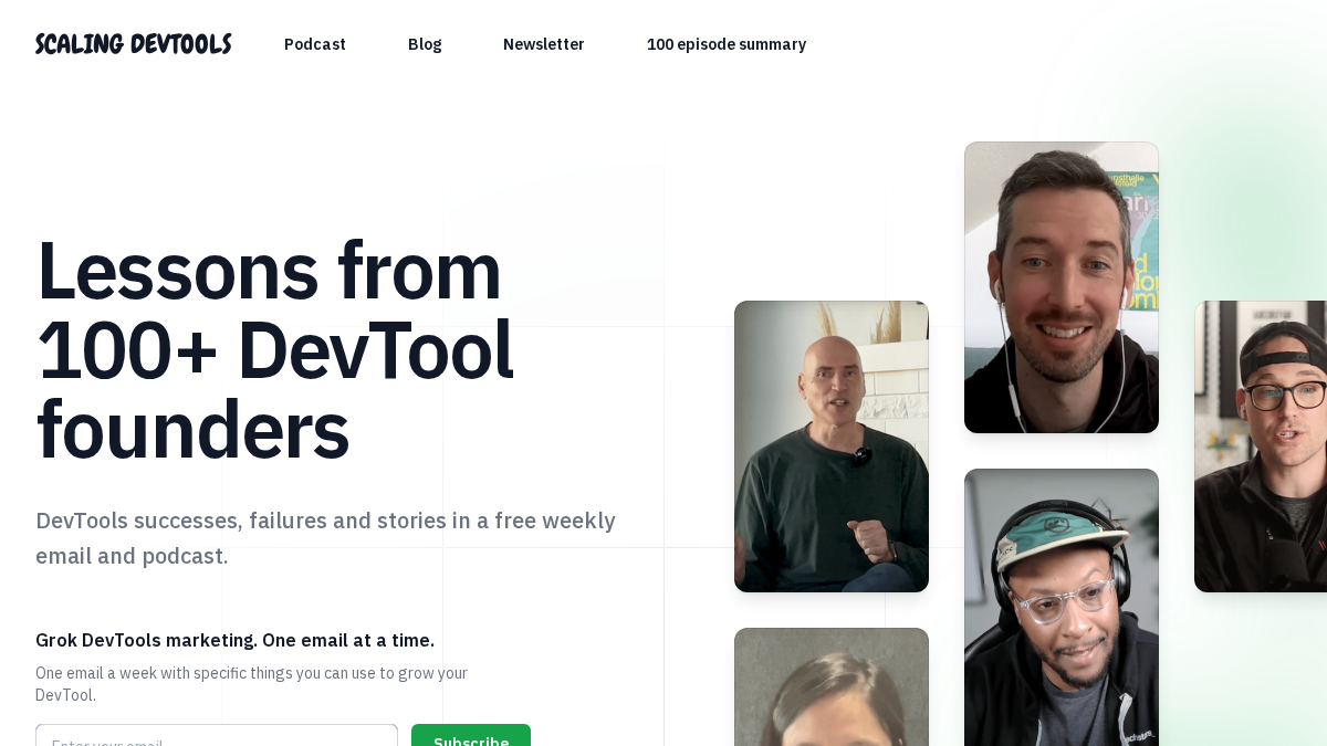 scalingdevtools.com 官网首页截图
