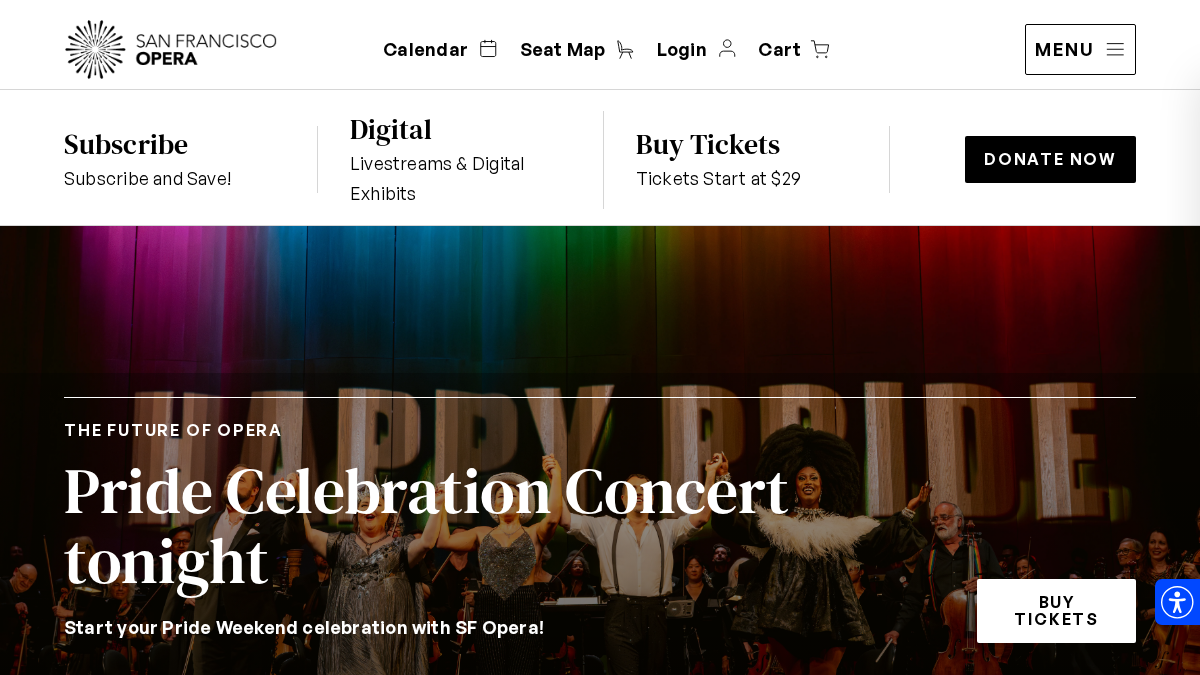 sfopera.com 官网首页截图
