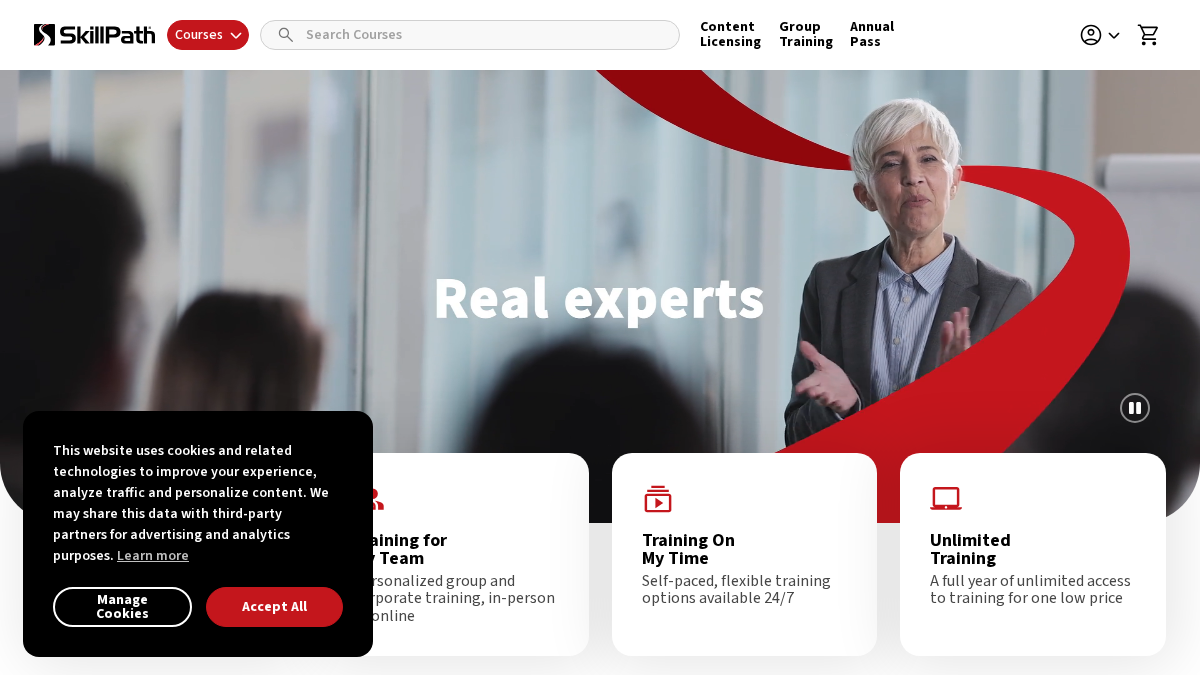skillpath.com 官网首页截图