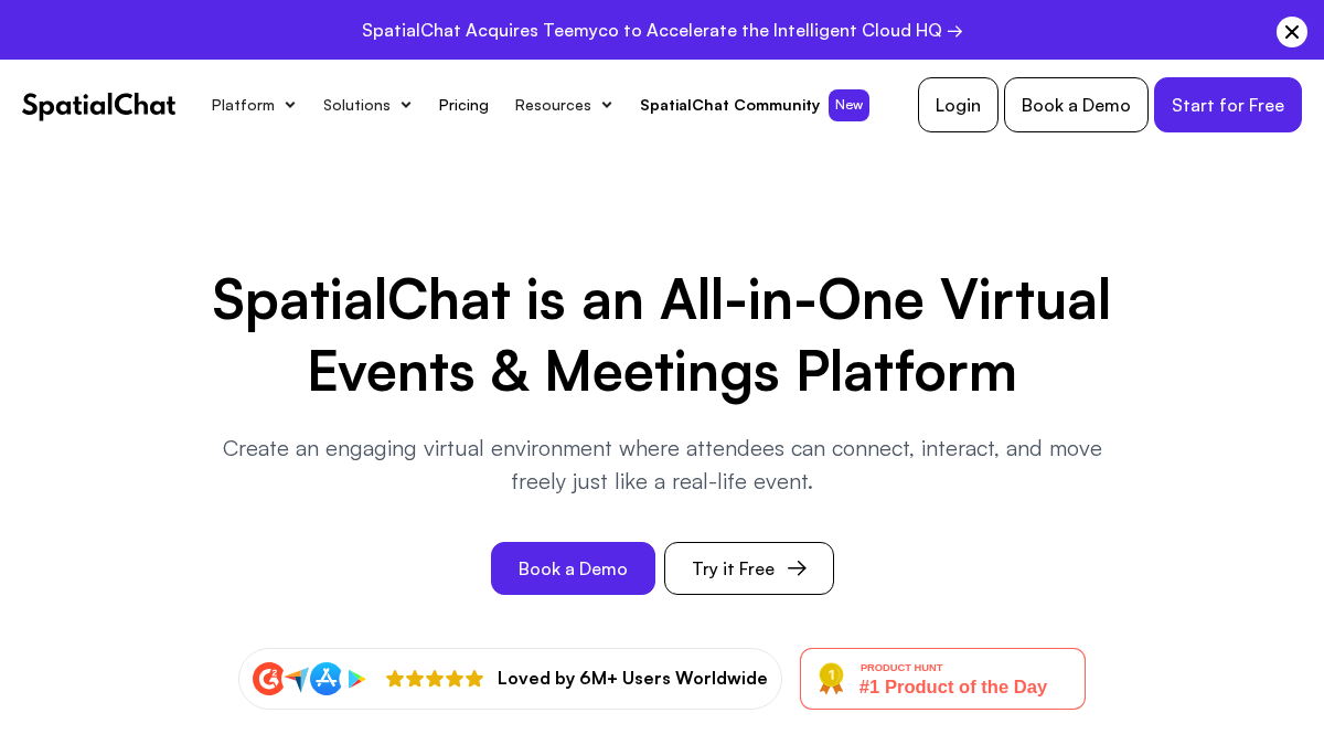 spatial.chat 官网首页截图