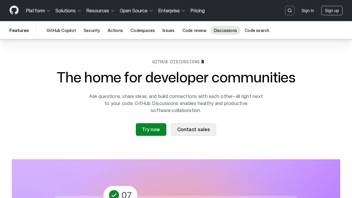 spectrum.chat 官网首页截图