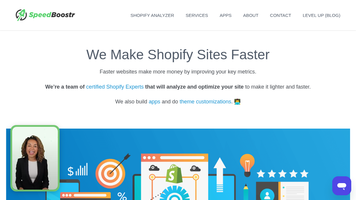 speedboostr.com 官网首页截图