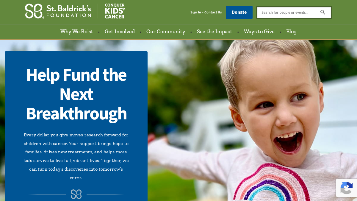 stbaldricks.org 官网首页截图