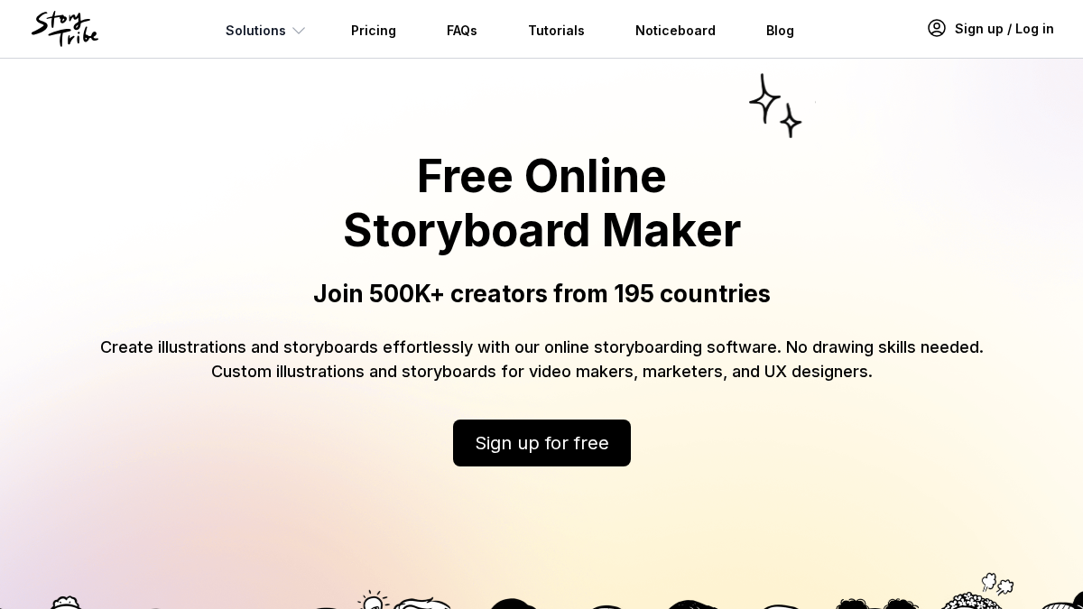 storytribe.com 官网首页截图