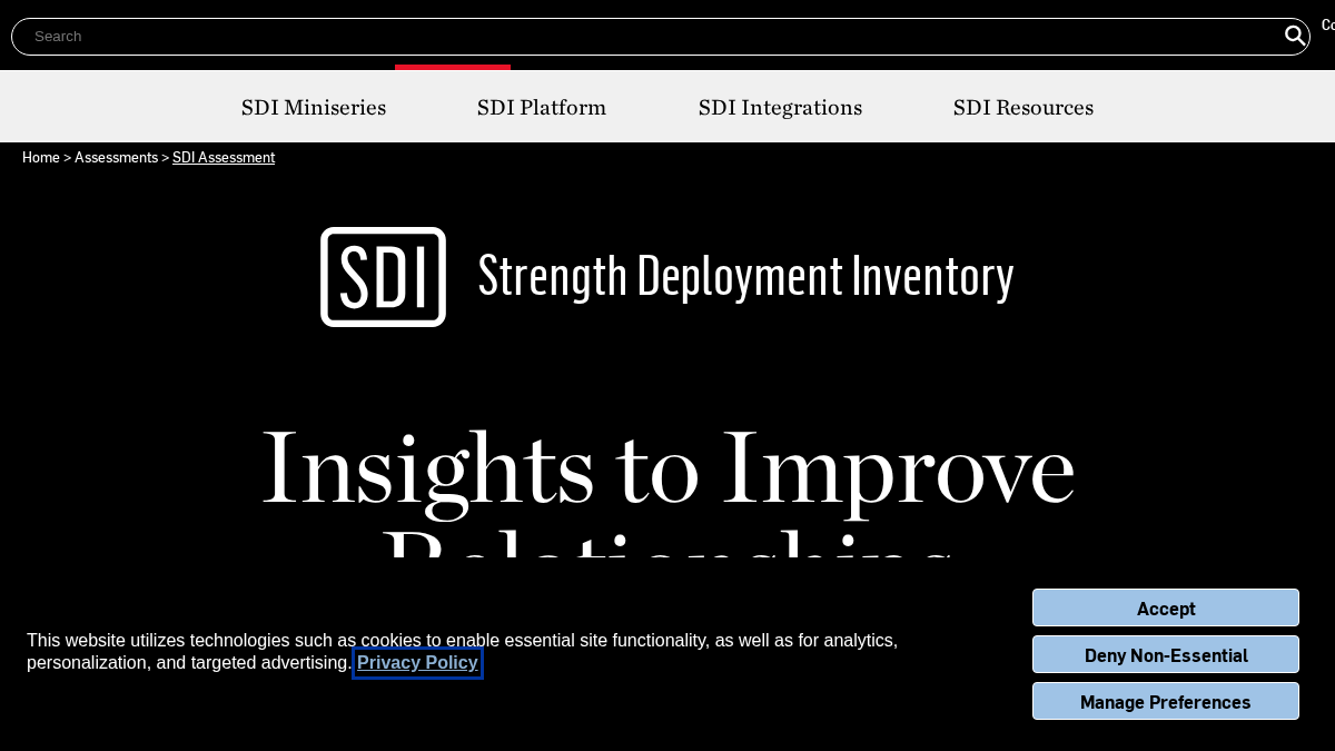 strengthdeploymentinventory.com 官网首页截图
