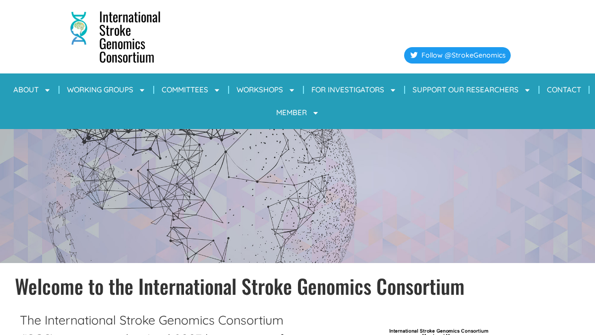 strokegenetics.com 官网首页截图