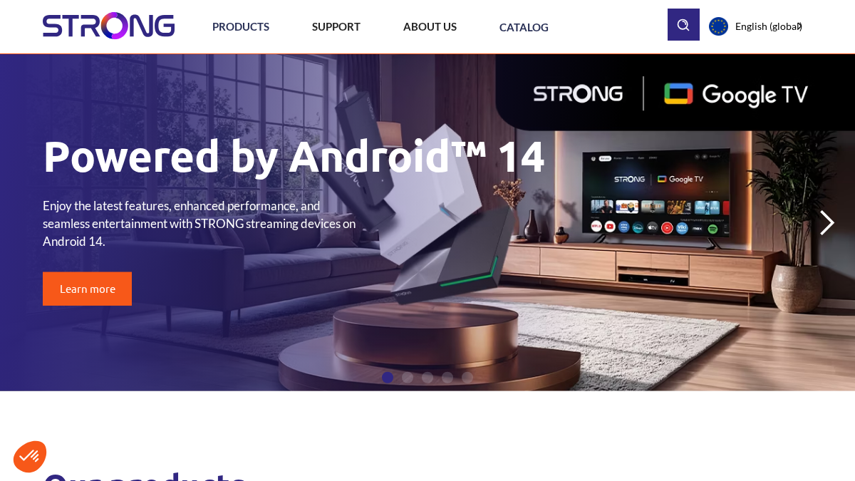 strong-eu.com 官网首页截图