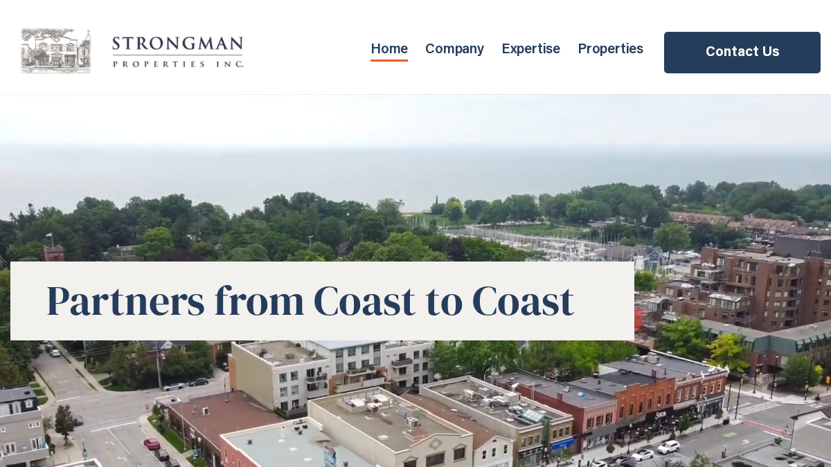 strongmanproperties.ca 官网首页截图