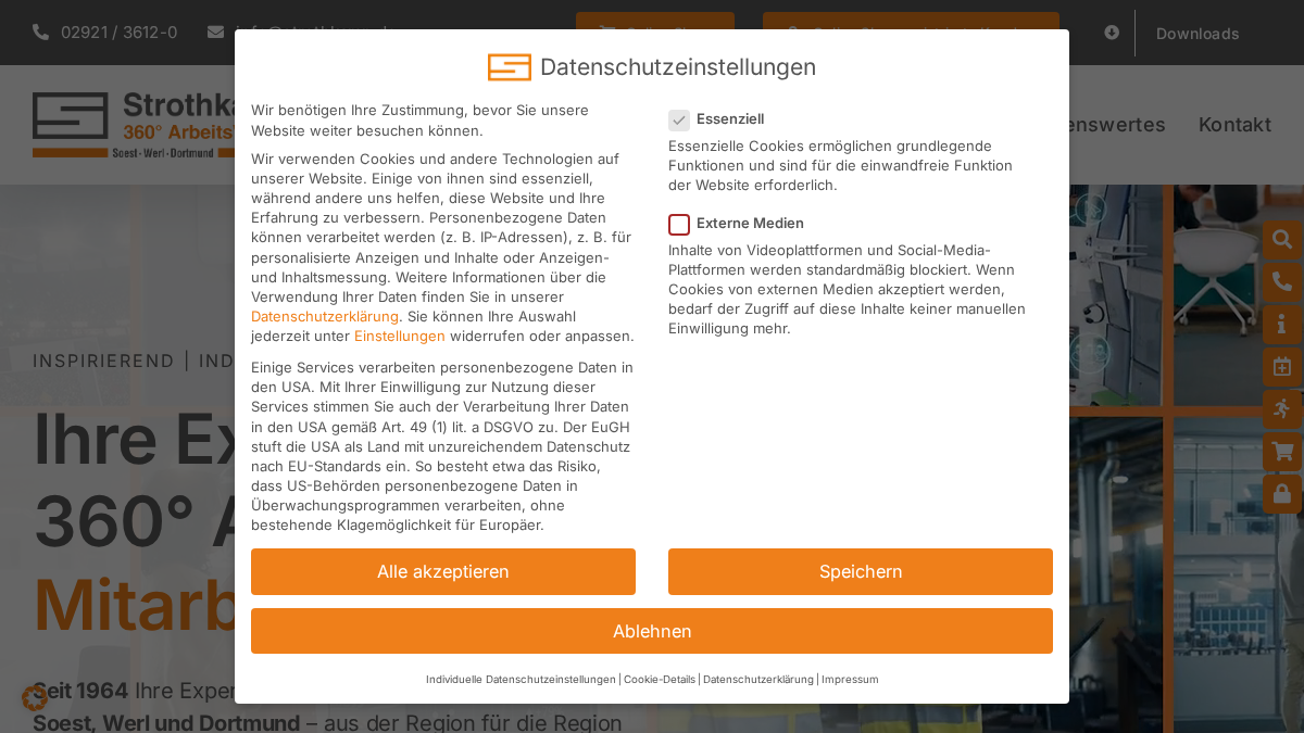 strothkamp.de 官网首页截图