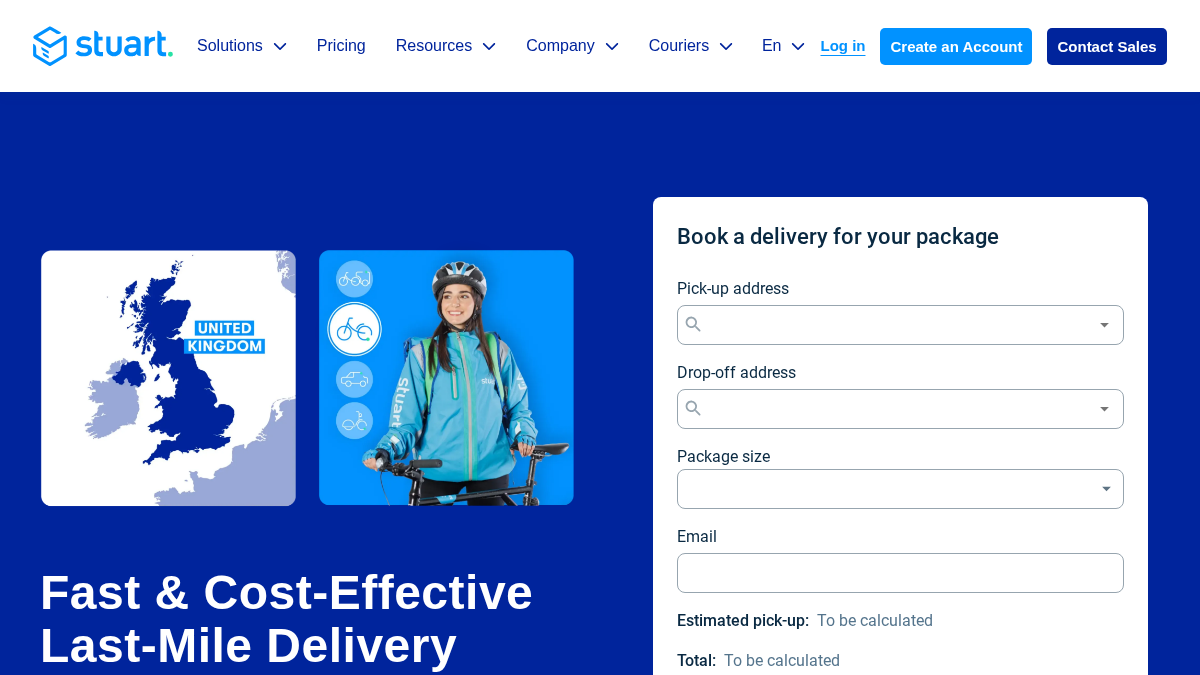 stuart.com 官网首页截图