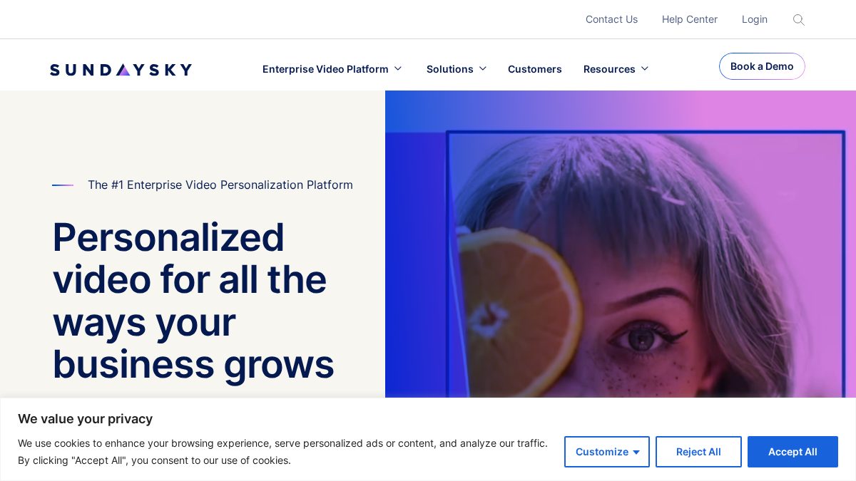 sundaysky.com 官网首页截图