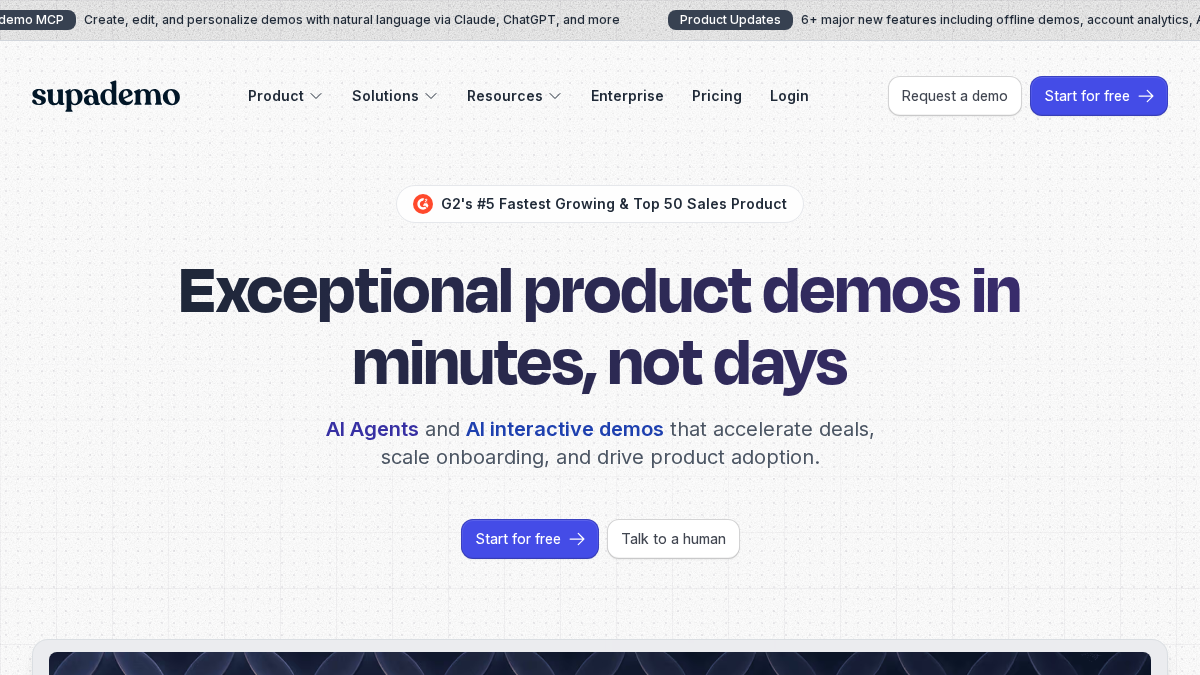 supademo.com 官网首页截图