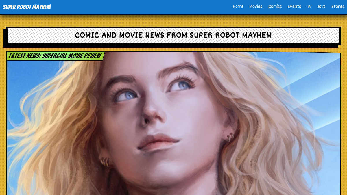 superrobotmayhem.com 官网首页截图