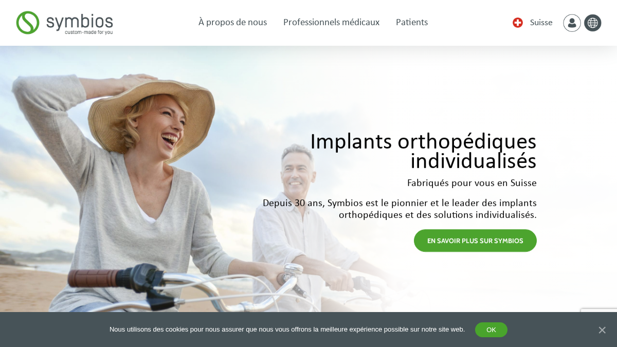 symbios.ch 官网首页截图