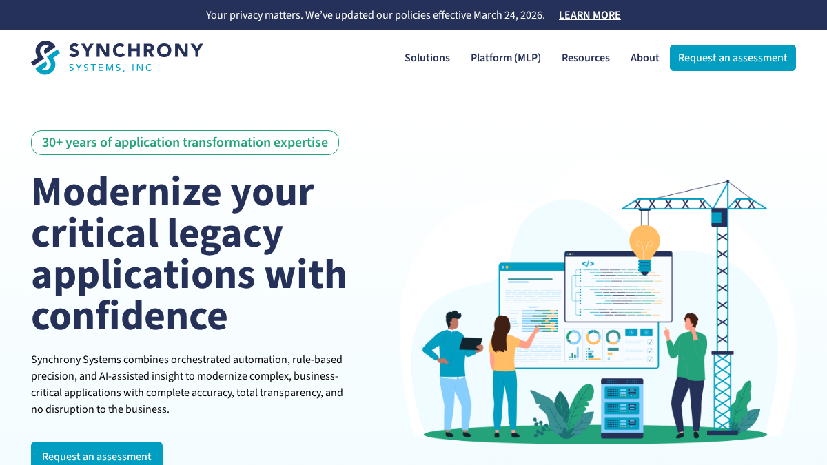 sync-sys.com 官网首页截图