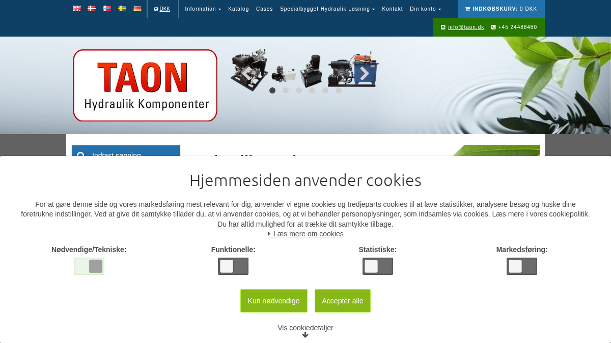 taon.dk 官网首页截图