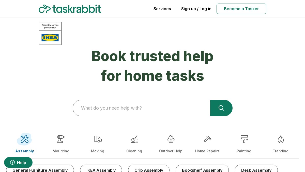 taskrabbit.com 官网首页截图