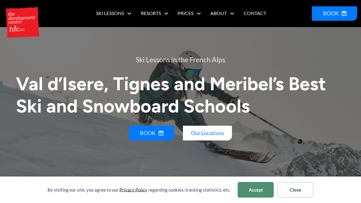 tdcski.com 官网首页截图