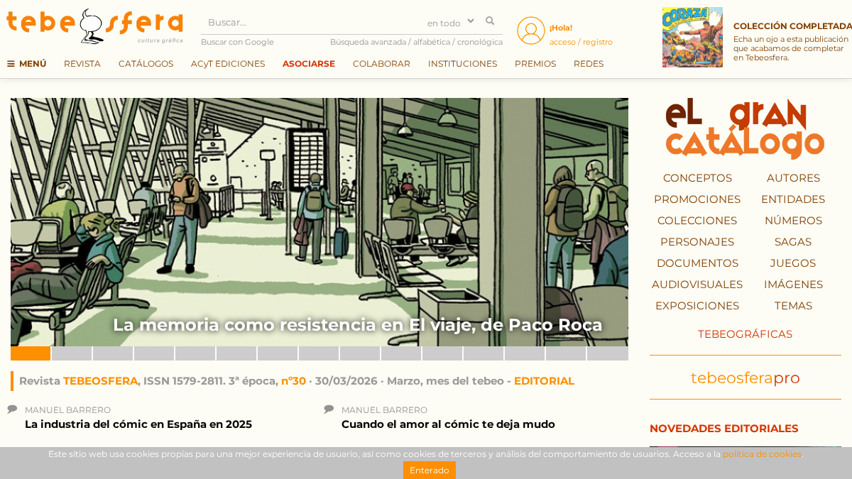 tebeosfera.com 官网首页截图