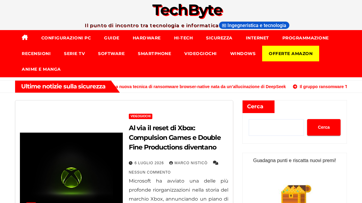 techbyte.it 官网首页截图