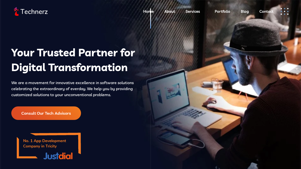technerz.com 官网首页截图