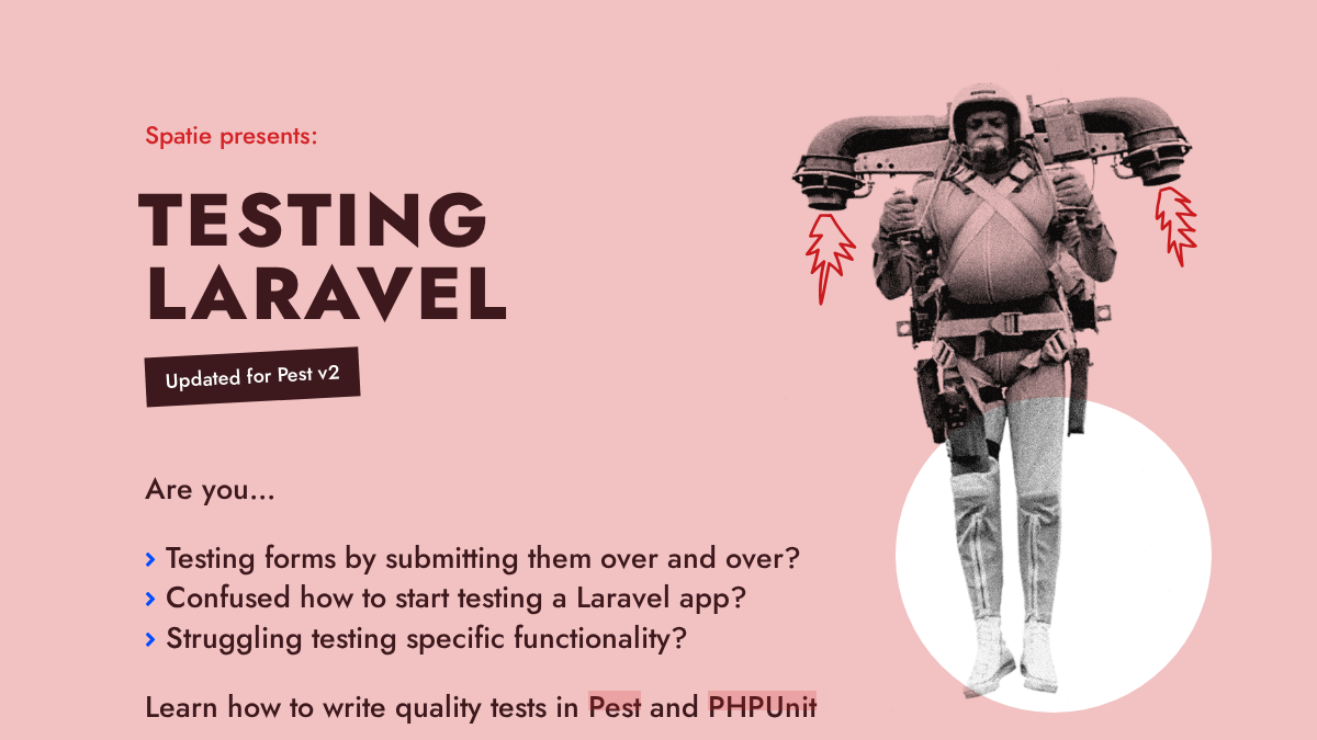testing-laravel.com 官网首页截图