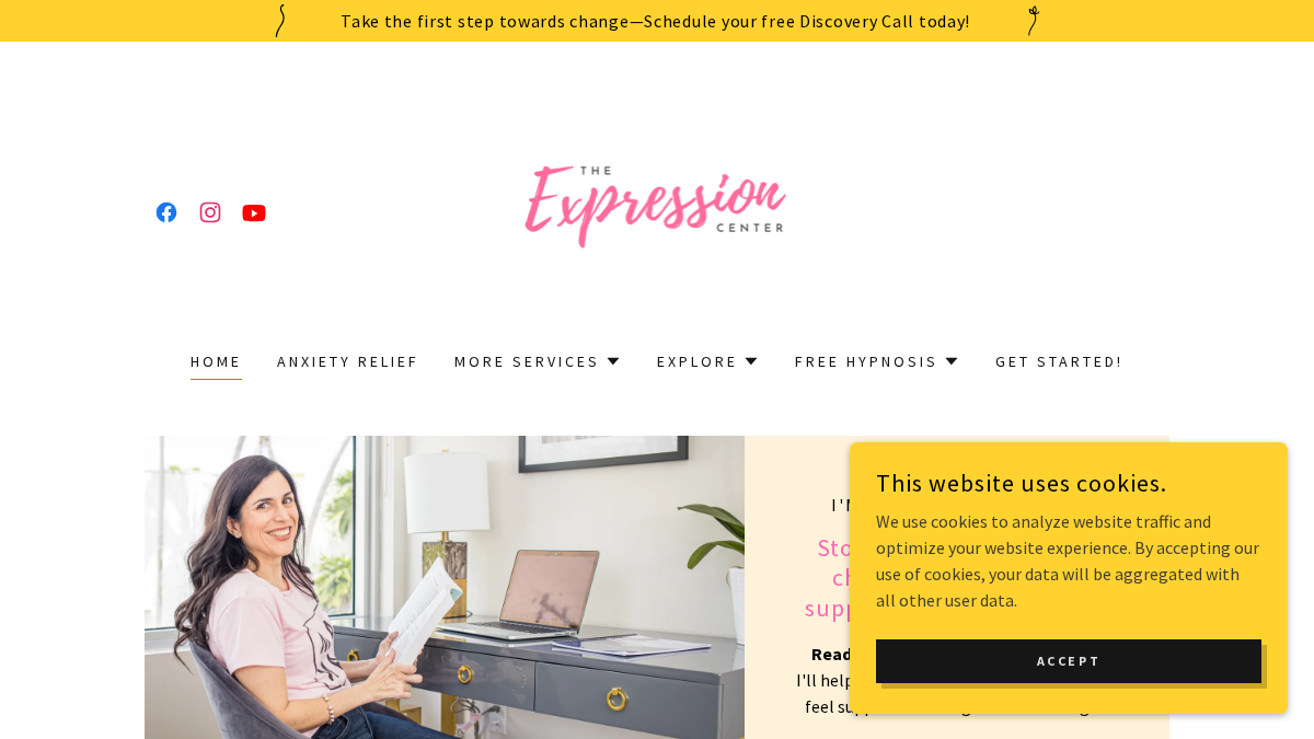 theexpressioncenter.com 官网首页截图