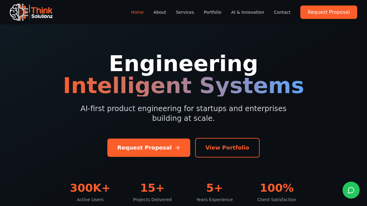 thinksolutionz.org 官网首页截图